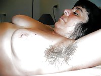 Females with hairy pits and saggy tits.